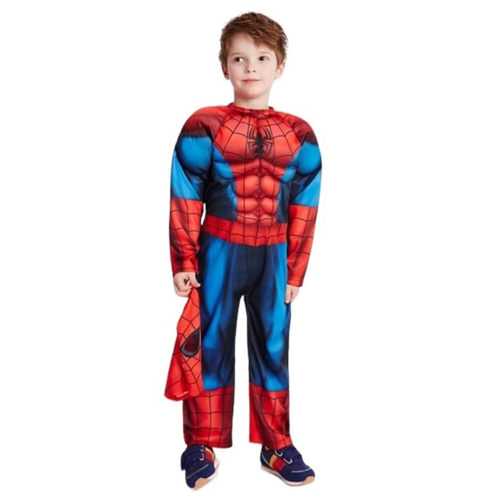 Marvel Imagine Spider-Man Costume Size Medium Youth Full Body suit no mask or… - Picture 2 of 11